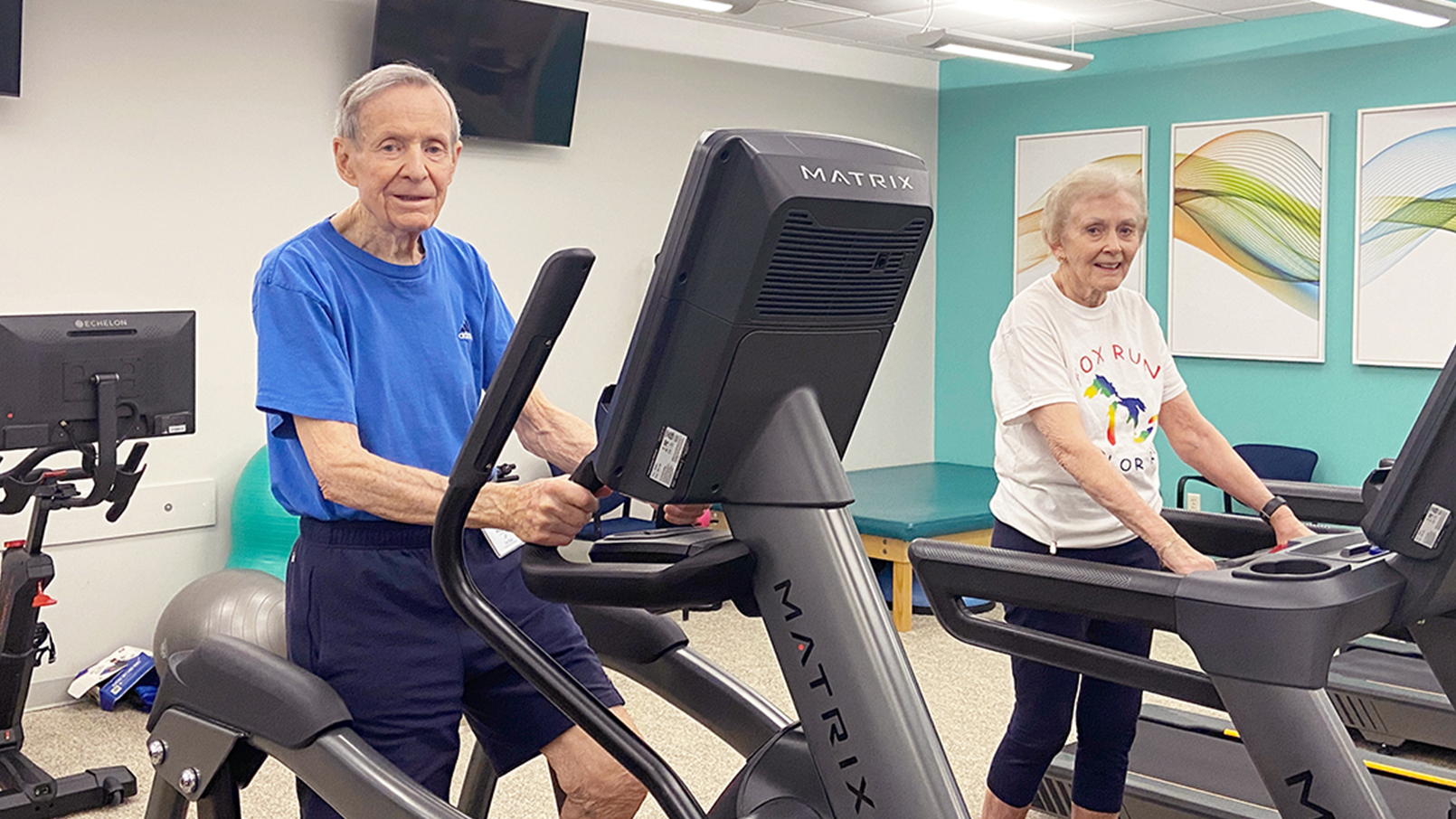 Brand New Fitness Equipment Helps Fox Run Residents Get Their Best